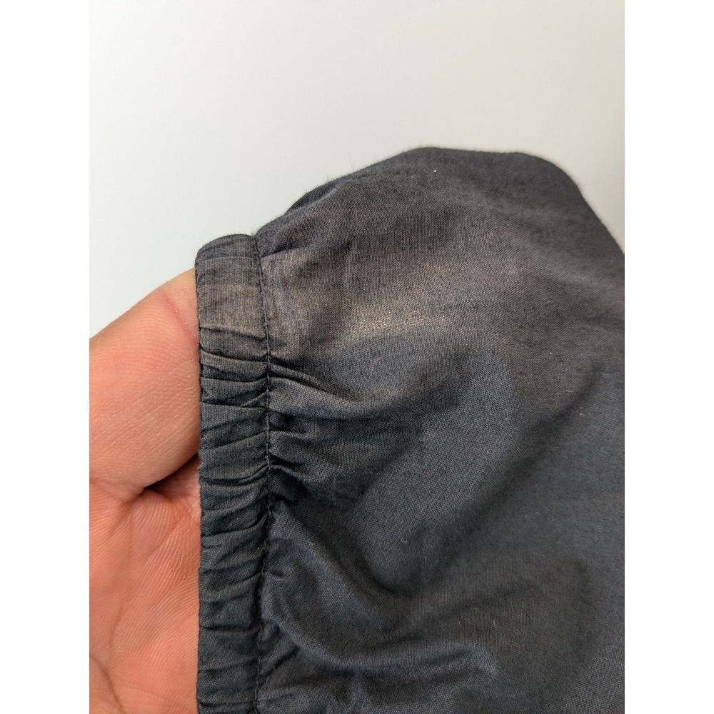 Ulla Johnson Amalie Jumpsuit Black Square Neck Puff Sleeve Tie Waist 8 READ - Picture 8 of 16